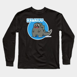 Kawaii Godzilla Long Sleeve T-Shirt